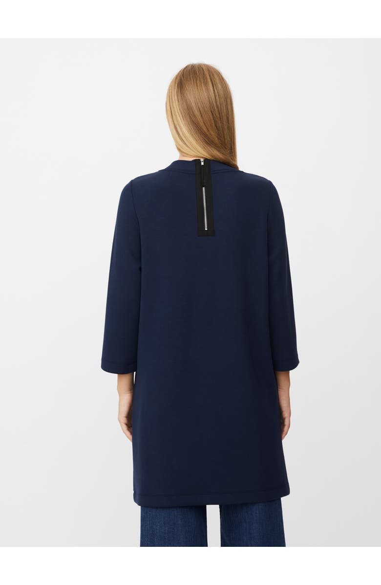 Masai Copenhagen Goldine Round Neck Tunic Dress, Alternate, color, Navy Blazer
