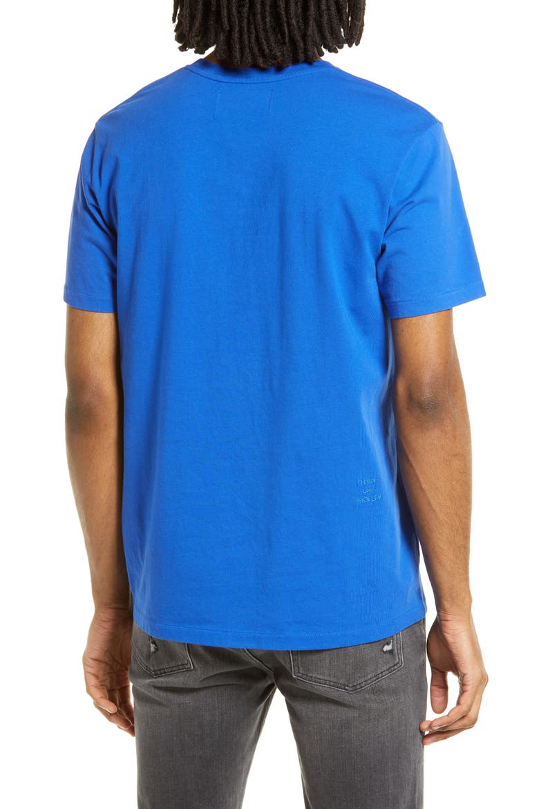 Logo Cotton T-Shirt, Alternate, color, REFLEX BLUE