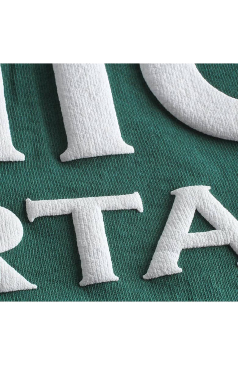 SPIRIT JERSEY Women's Green Michigan State Spartans Ombre Long Sleeve Dip-Dyed Spirit Jersey, Alternate, color, Green