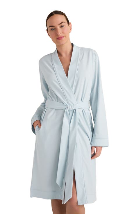 Organic Cotton Jersey Robe