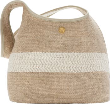 Small Logo Canvas Shoulder Bag