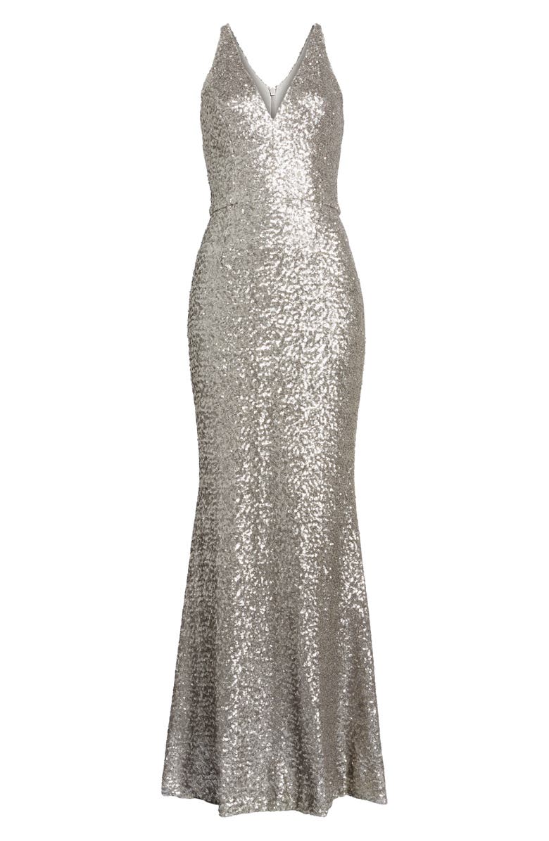 Dress the Population Harper Mermaid Gown, Alternate, color,