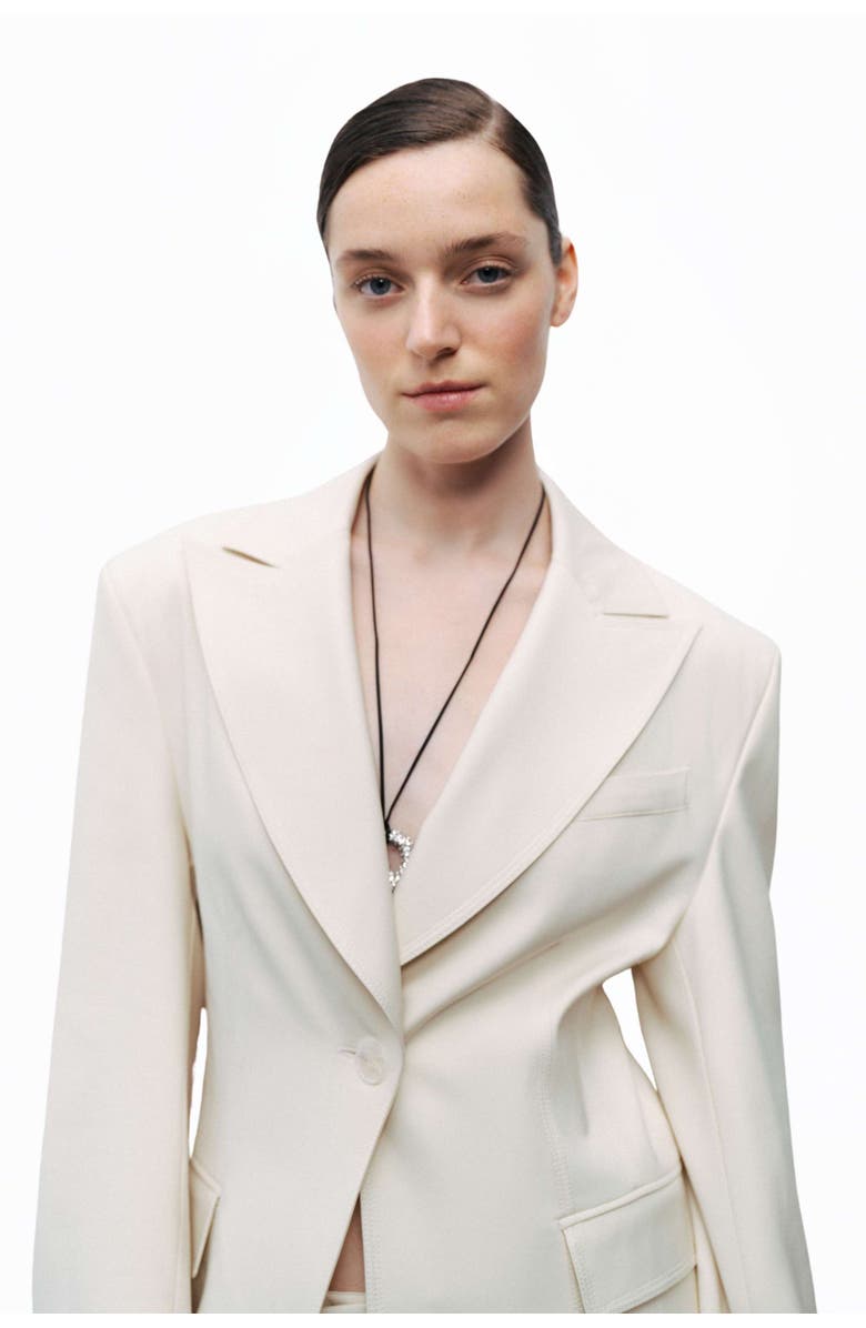 Nocturne Padded Blazer Jacket, Alternate, color, 