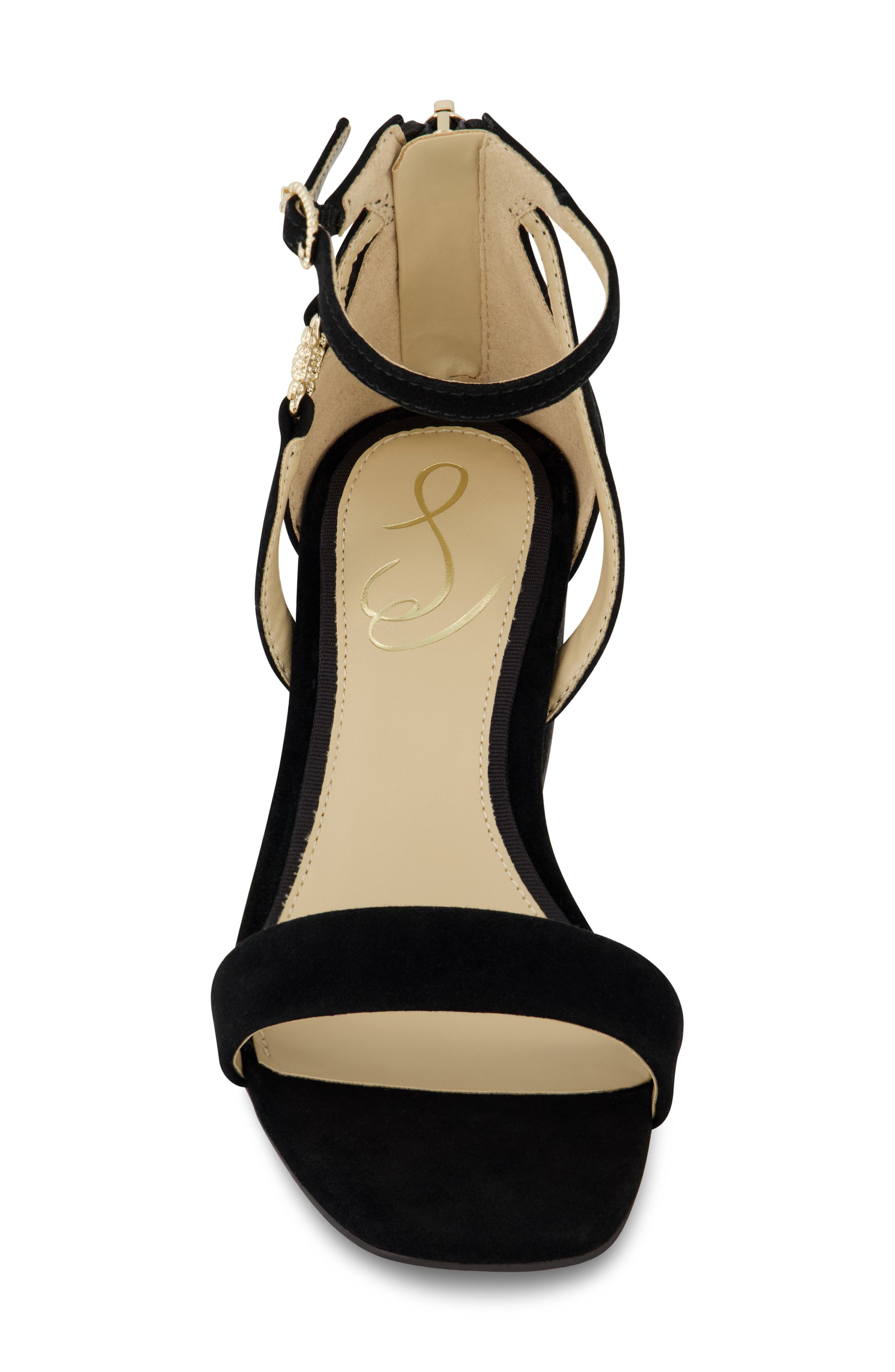 Sam Edelman Kids' Delaney Dezi Ankle Strap Sandal, Alternate, color, Black