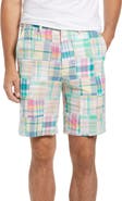 Berle Patchwork Madras Flat Front Shorts