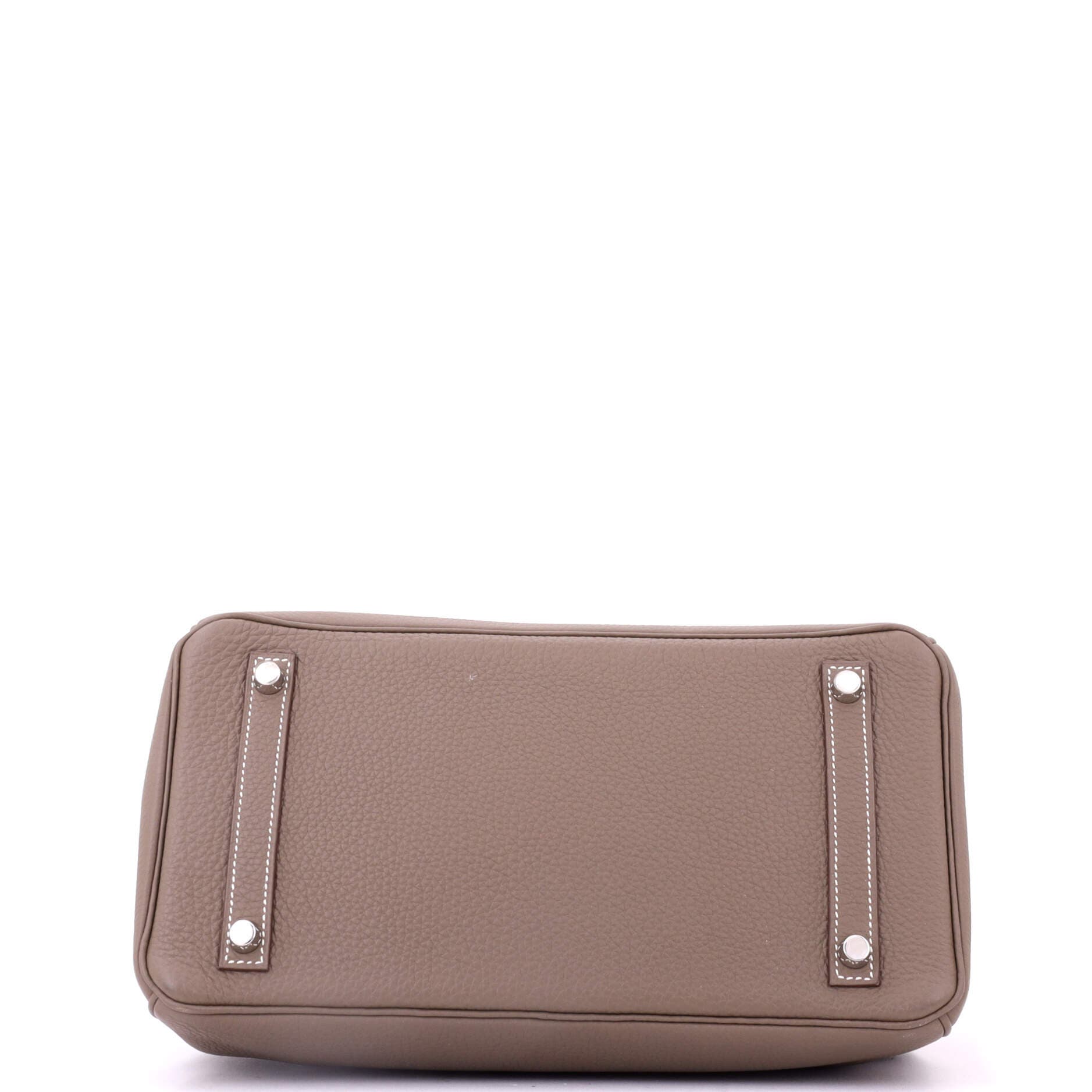 Pre-Owned Hermes Birkin Handbag Grey Togo with Palladium Hardware 30, Alternate, color, Etoupe