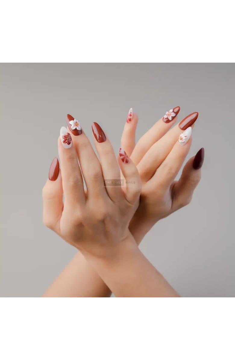 The Only Nails Flamenco - Nail Set, Alternate, color, Red And Black