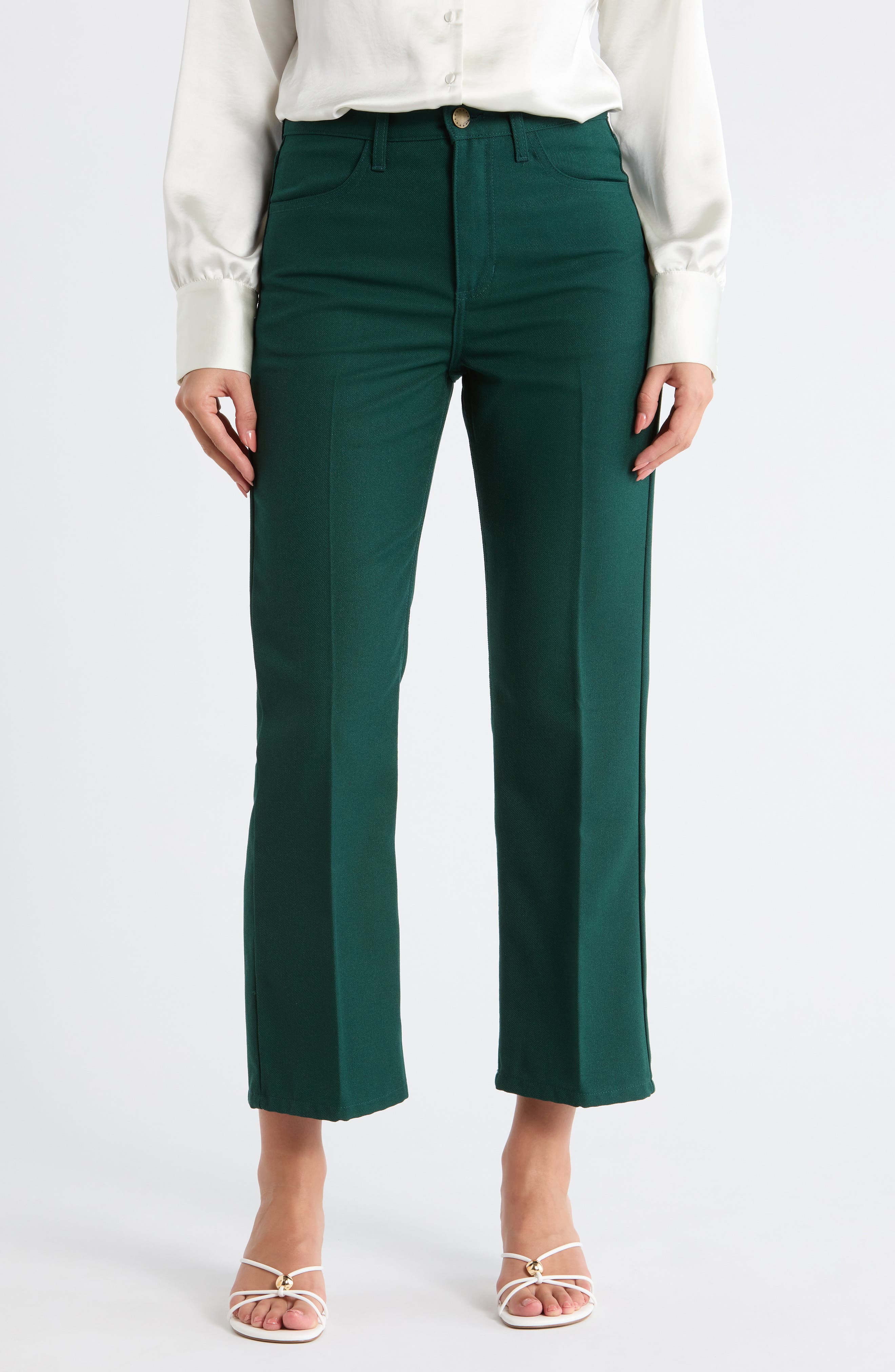 THE GREAT. The Kevin High Waist Ankle Pants