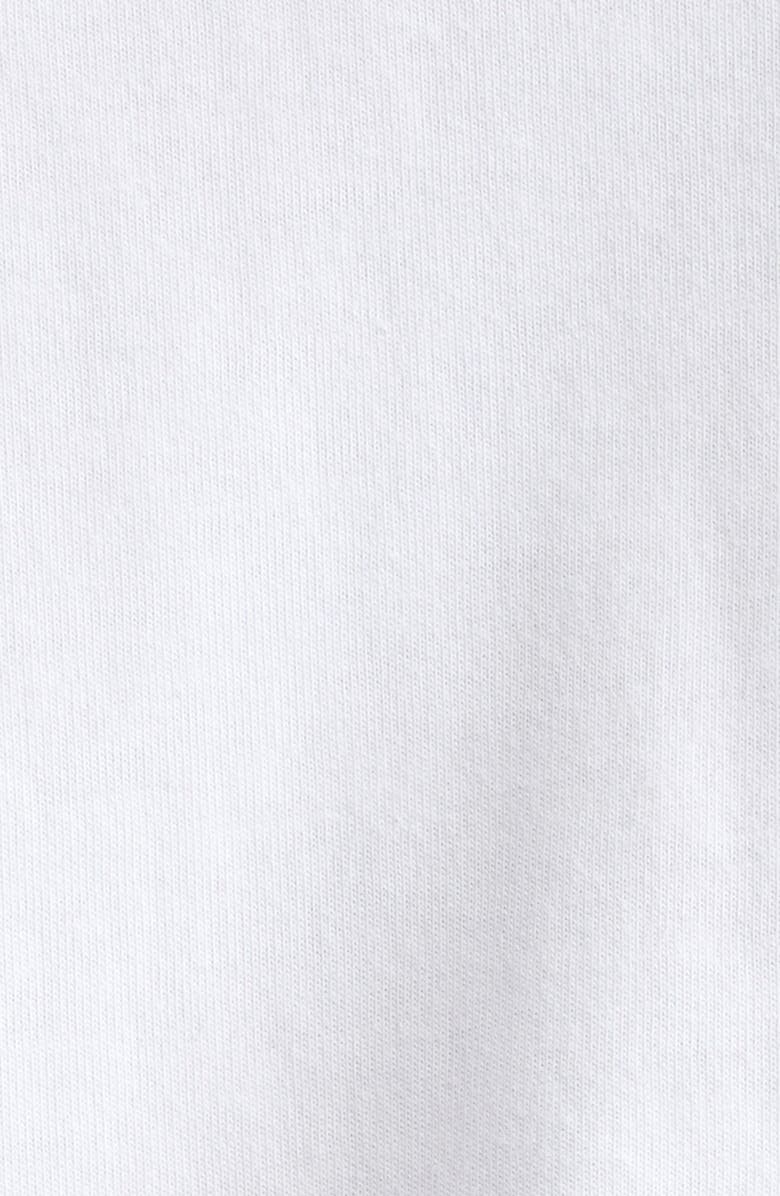 Alexander Wang Puff Logo Cotton Jersey T-Shirt, Alternate, color, White