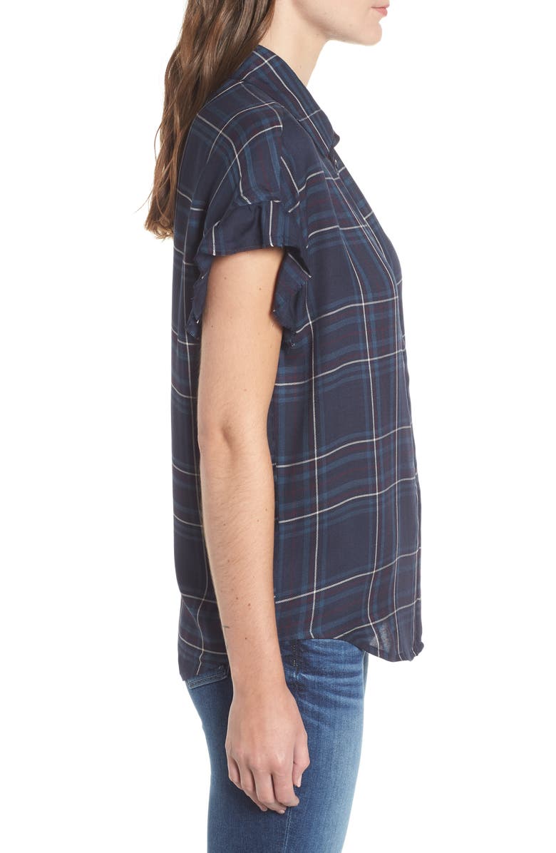 PAIGE Jaylin Plaid Shirt, Alternate, color, 