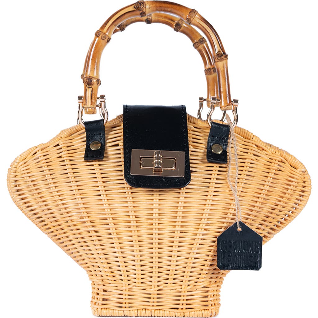 Jelavu Maree Rattan Handbag