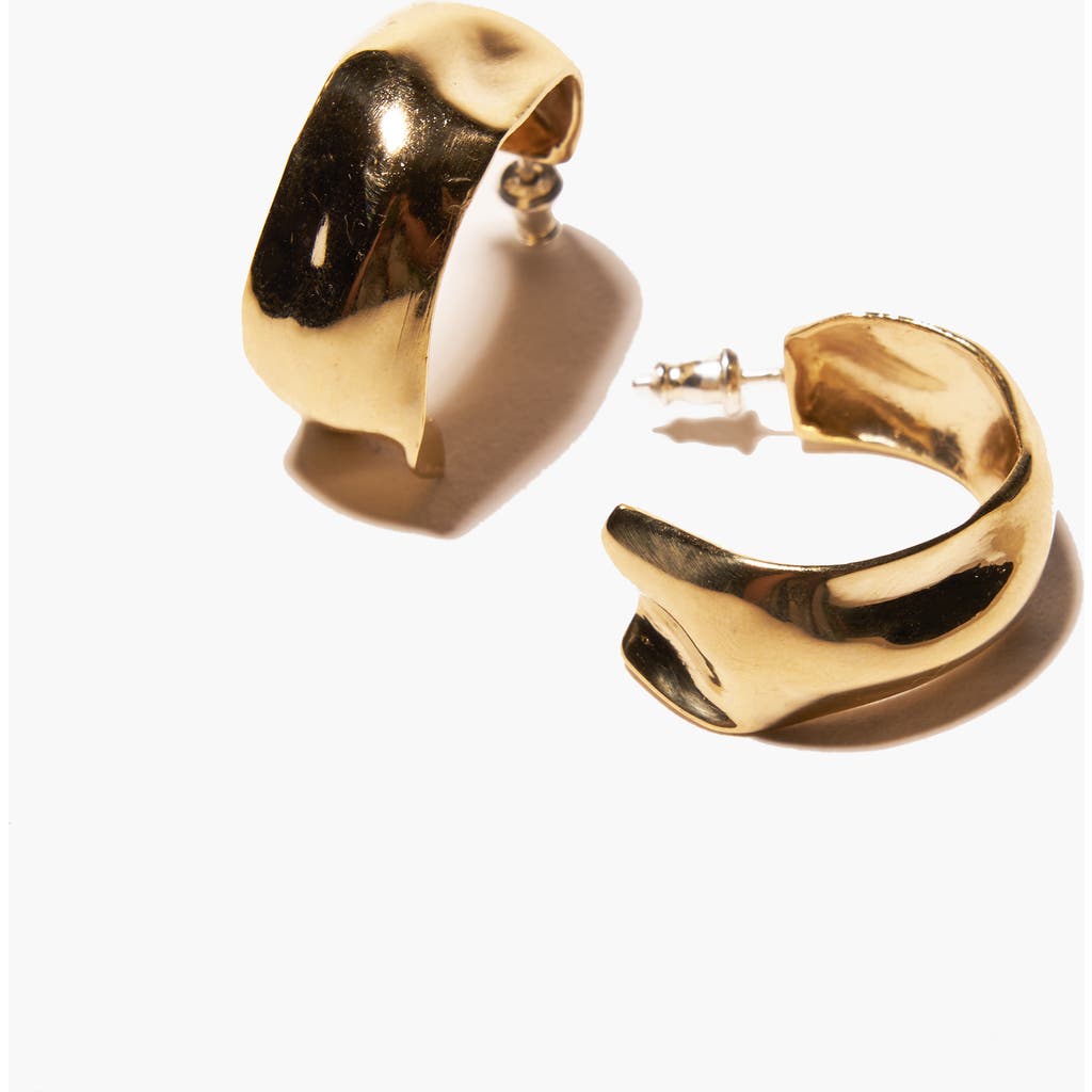 Odette New York Sanne Earrings` In Brass