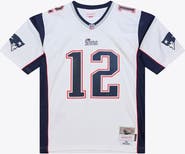 Mitchell & Ness Men's Mitchell & Ness Tom Brady White New England Patriots 2000 Legacy Replica Jersey