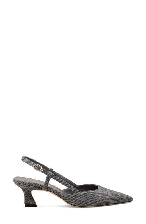 Stuart Weitzman Vinnie 50 Slingback Pump In Gray