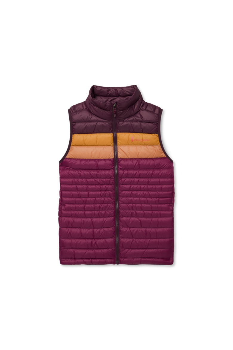 Fuego Down Vest - Women's, Alternate, color, Blackberry/Jam