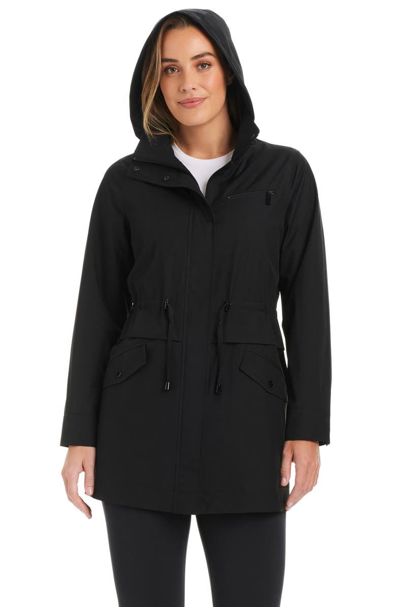 Vince Camuto Water Resistant Hooded Jacket, Alternate, color, 
