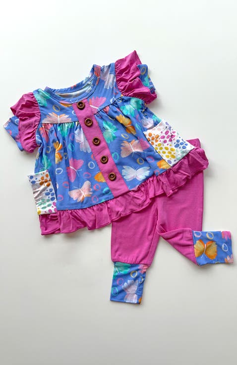 Korrie Peplum & Legging Set