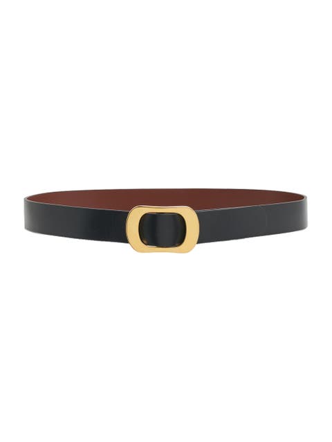 Sculpted Signature Buckle Waist Belt
