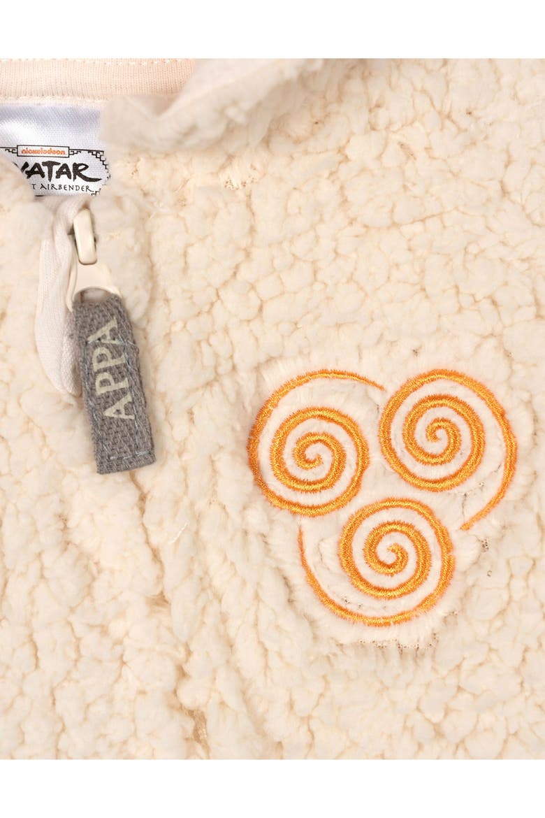 Hooded One Piece, Alternate, color, Appa Cream
