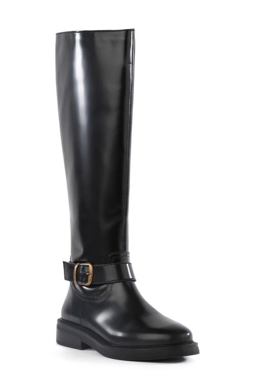 Seychelles Provence Knee High Boot In Black Leather