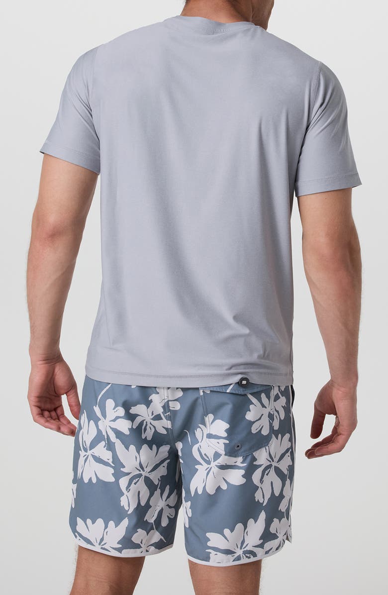 Vuori Short Sleeve Uluwatu 23 Water Tee, Alternate, color, Platinum Heather