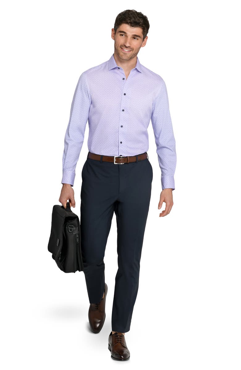 W.R.K Reworked Slim Fit Cotton Dress Shirt, Alternate, color, Lilac