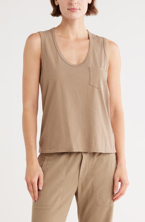 V-Neck Cotton Tank
