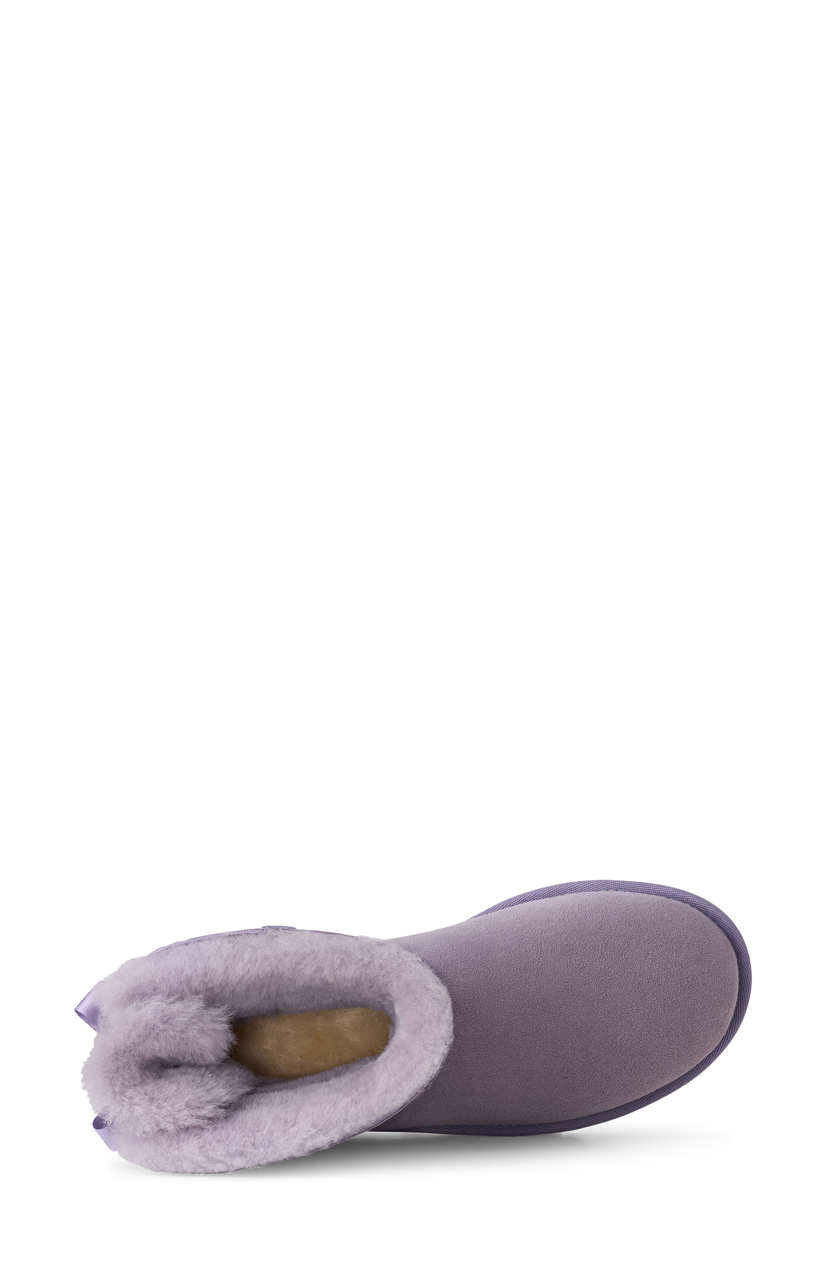 Mini Bailey Bow II Genuine Shearling Bootie, Alternate, color, WLLC