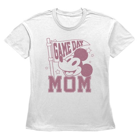 Women's Game Day Mom Short Sleeve Straight Fit T-Shirt