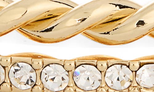 Nordstrom Rack Set Of 2 Bangle Bracelet & Cuff Set In Gold