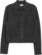 Vince Shrunken Donegal Cashmere Cardigan