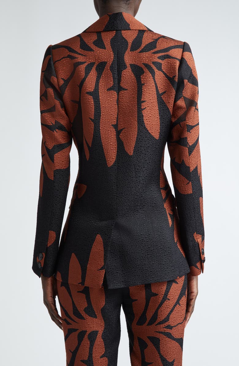 Johanna Ortiz Force of Nature Silk Jacquard Blazer, Alternate, color, 