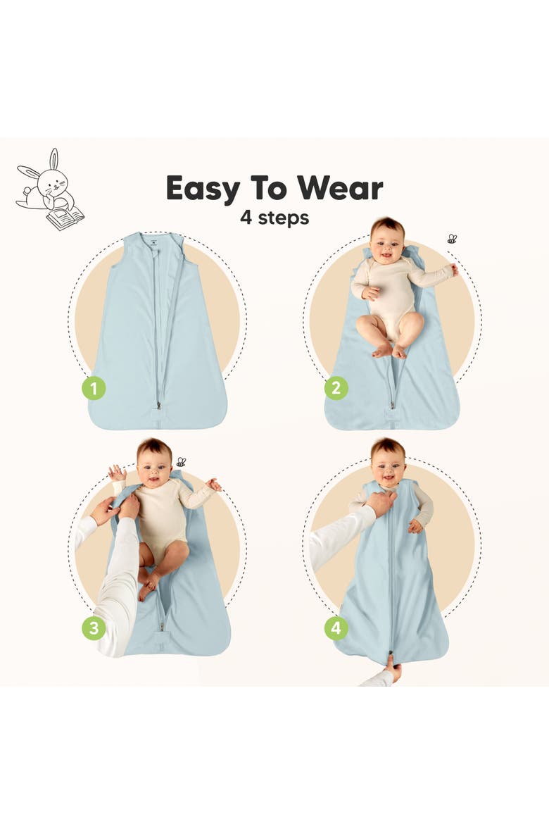 2-Pack Snooze Sleep Sacks, Alternate, color, Glacier