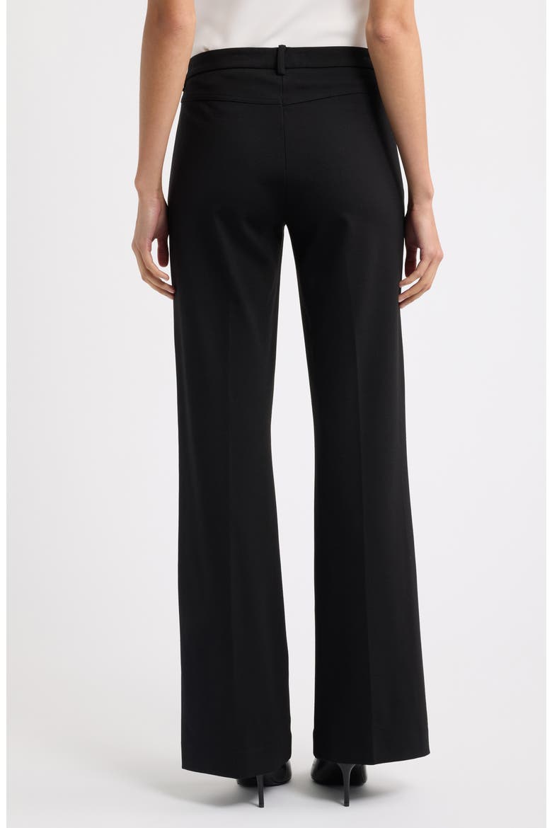 Reese High Waist Wide Leg Pants, Alternate, color, BLACK