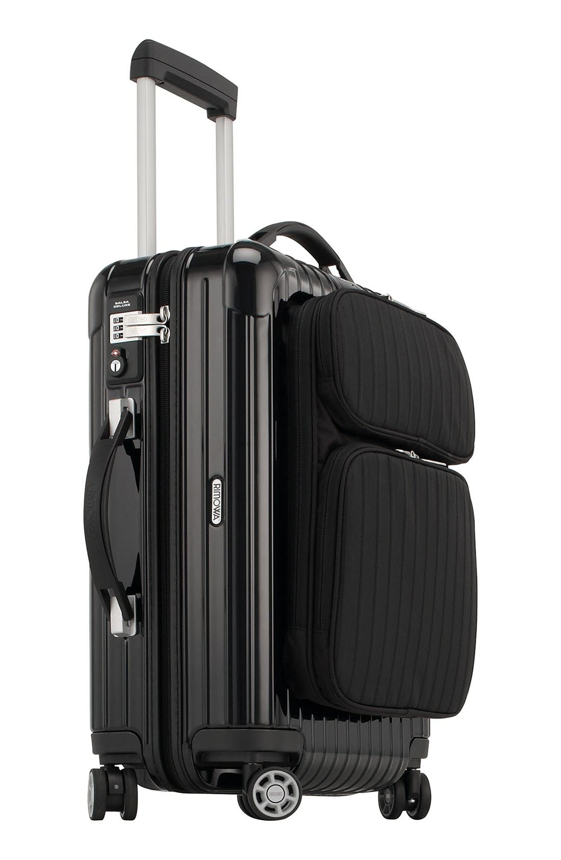 RIMOWA Salsa Deluxe Hybrid 22-Inch Multiwheel<sup>®</sup> Carry-On, Alternate, color, 