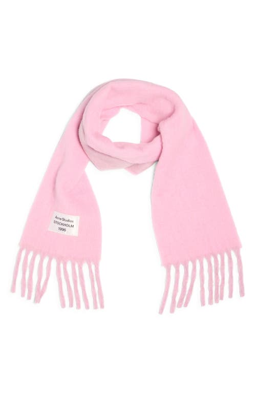 Acne Studios Volly Alpaca & Wool Blend Fringe Scarf