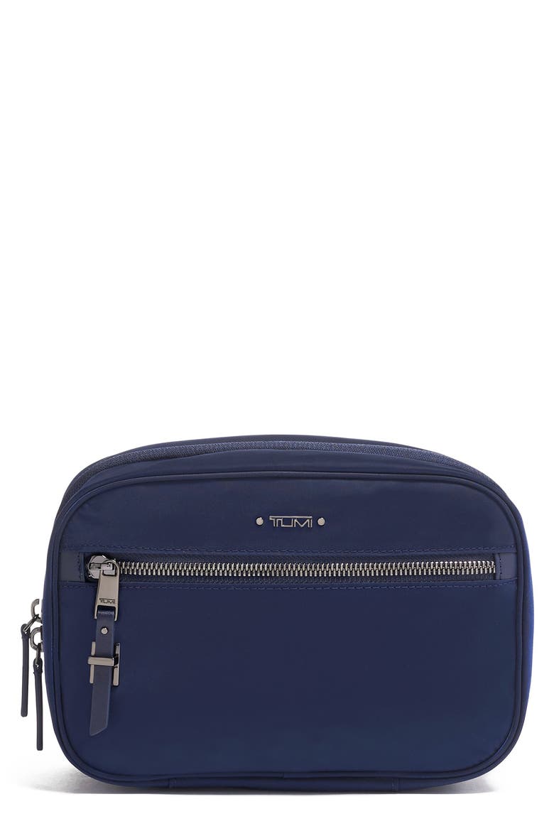 Voyageur Yima Nylon Cosmetics Case, Main, color, MIDNIGHT