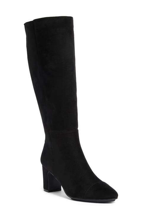 Serafina Cap Toe Tall Boot (Women)