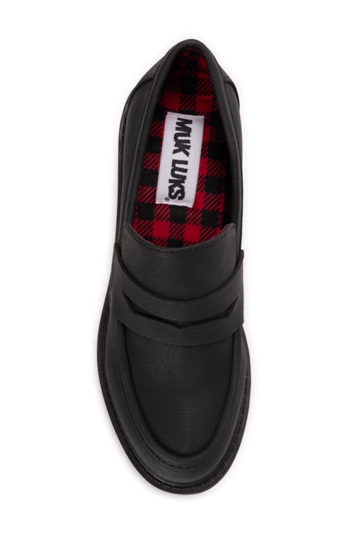 Muk Luks Leona Loafer Pump In Black