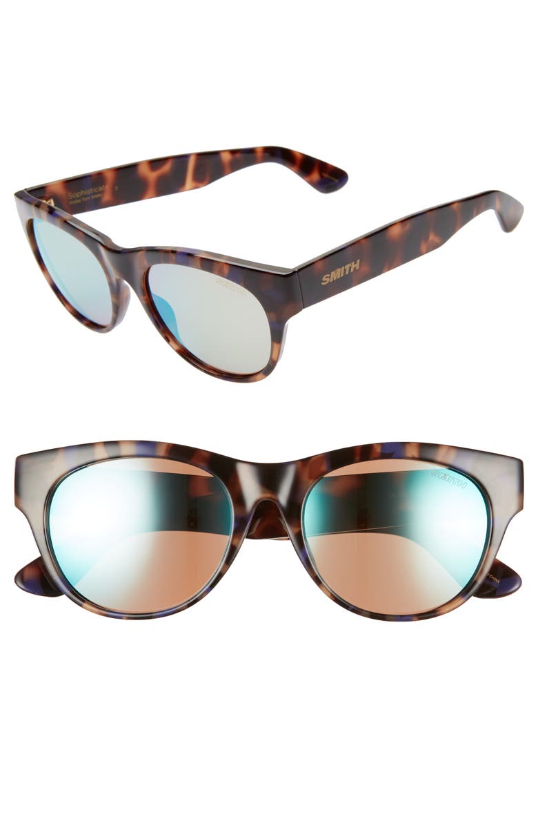 Smith Sophisticate 54mm ChromaPop<sup>™</sup> Cat Eye Sunglasses, Main, color,