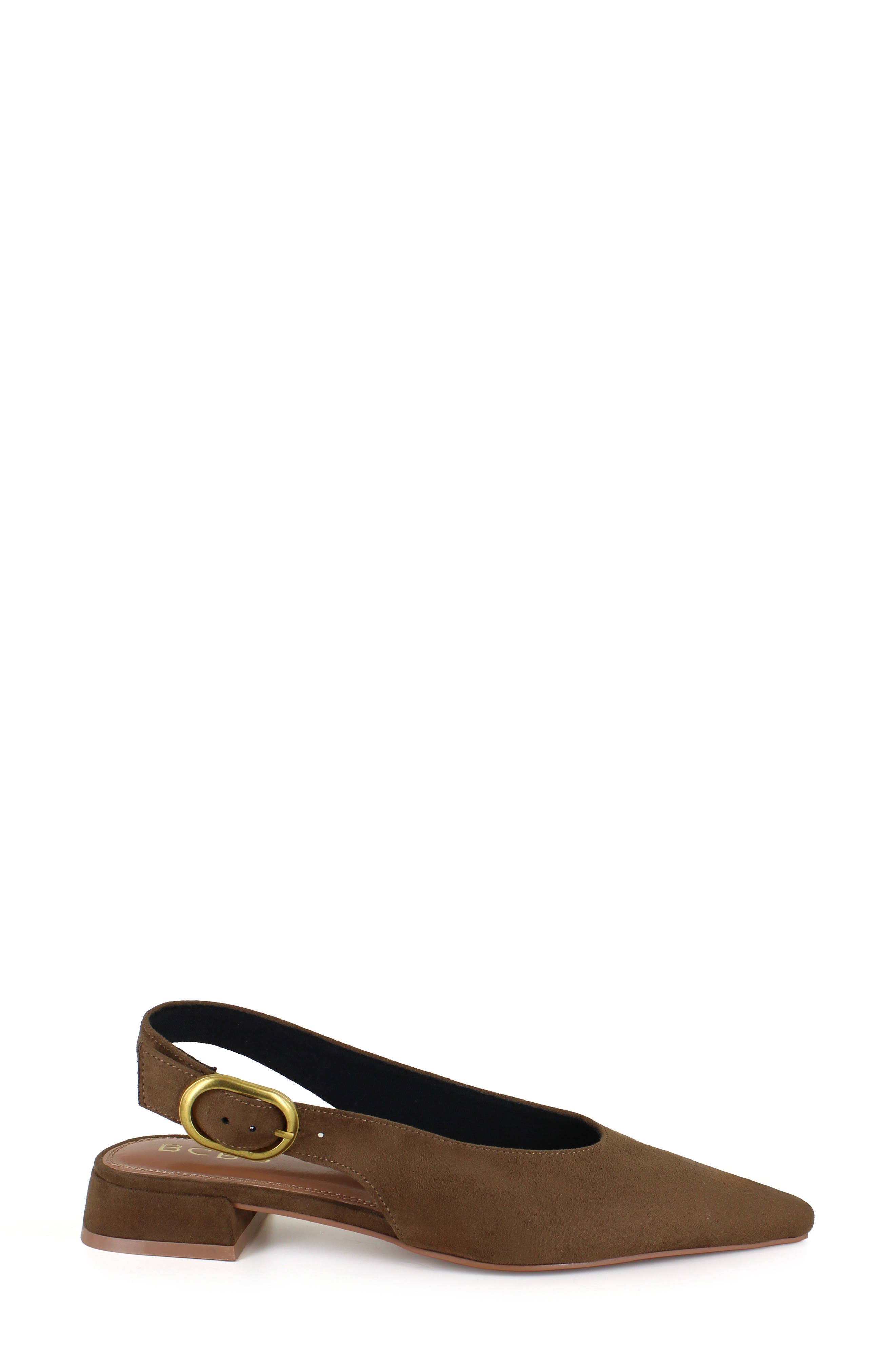 BCBG Leonora Slingback Pointed Toe Pump, Alternate, color, Tan