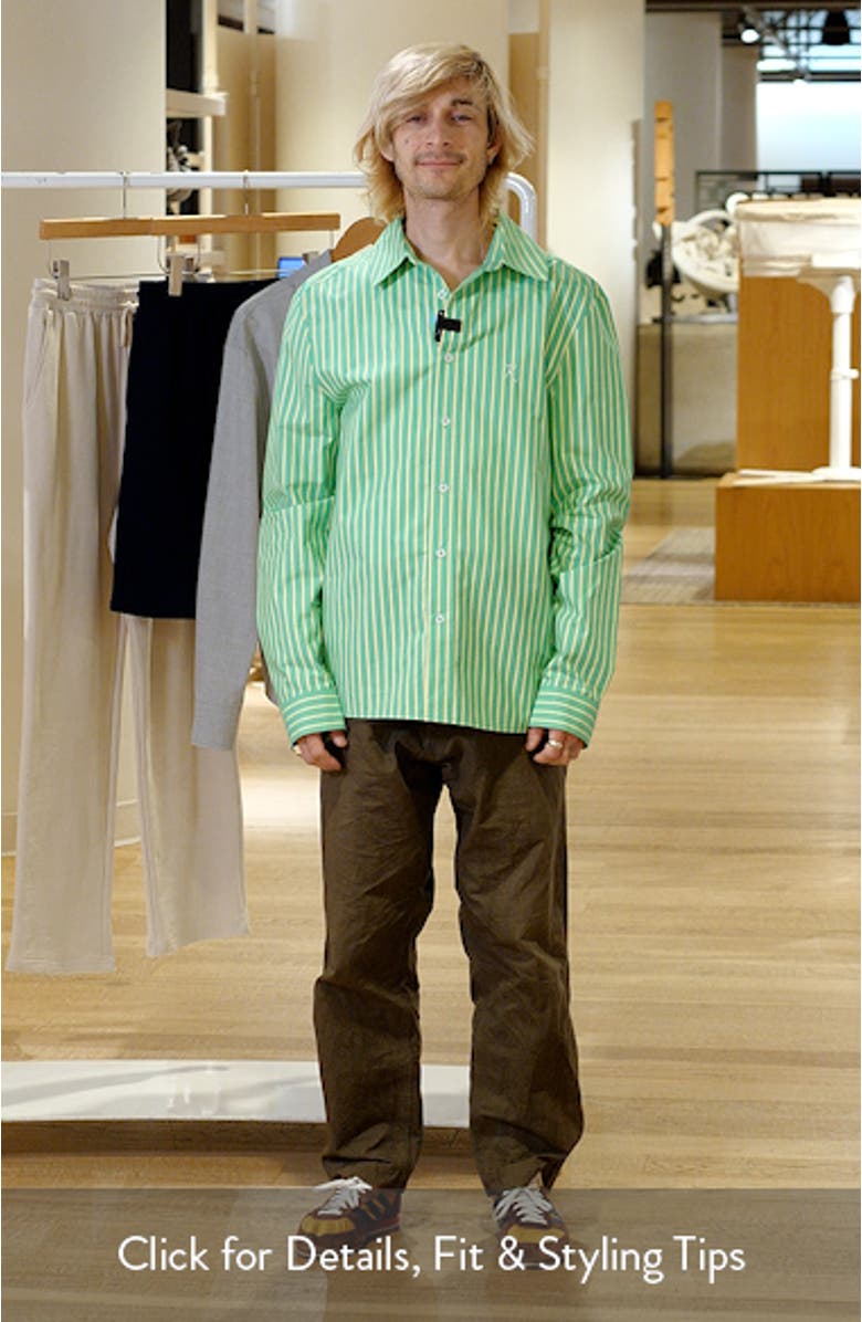 Breeze Cotton Poplin Button-Up Shirt, sales video thumbnail