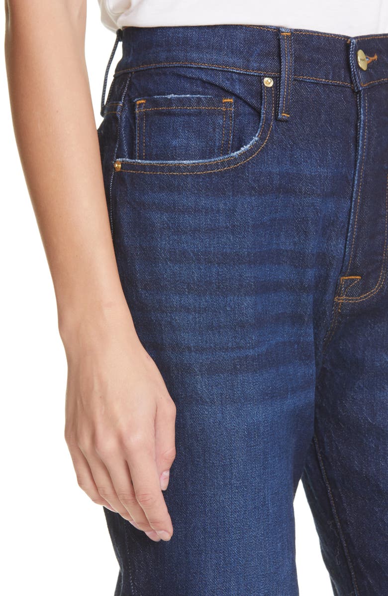 FRAME Le Original High Waist Slim Straight Leg Jeans, Alternate, color,