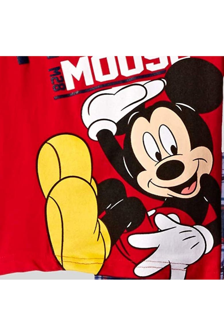 Mickey Mouse 2-Piece T-Shirt and Shorts Set, Alternate, color, Mickey Red Navy