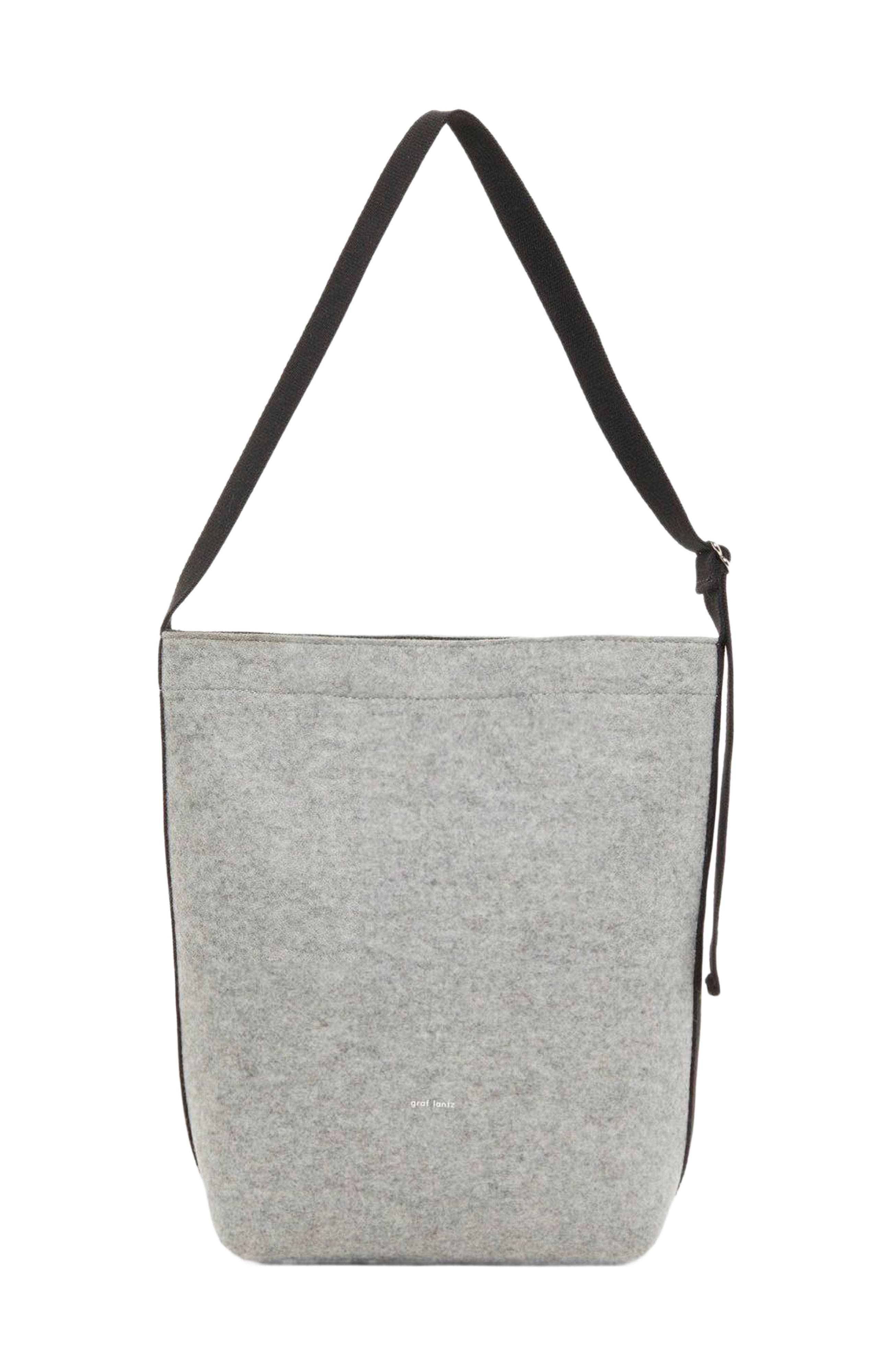 Graf Lantz Campus Merino Wool Tote, Main, color, Granite
