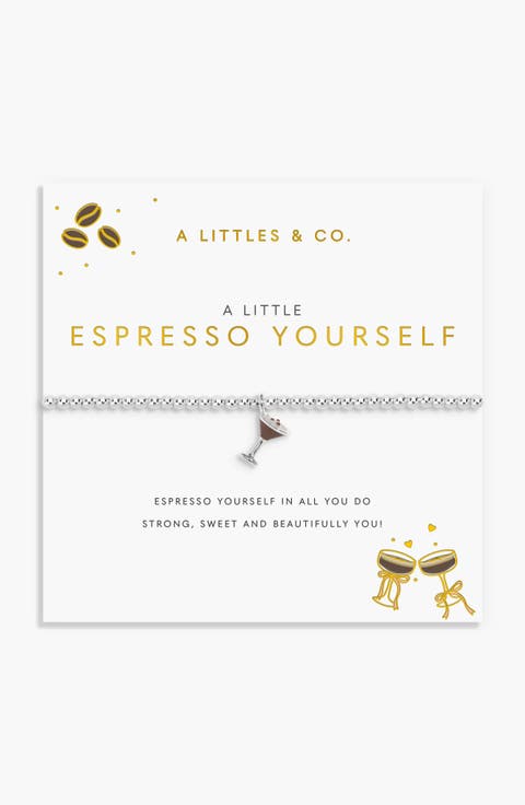 A Little Vibes 'Espresso Yourself' Bracelet