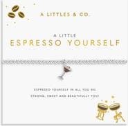 A Littles & Co A Little Vibes 'Espresso Yourself' Bracelet