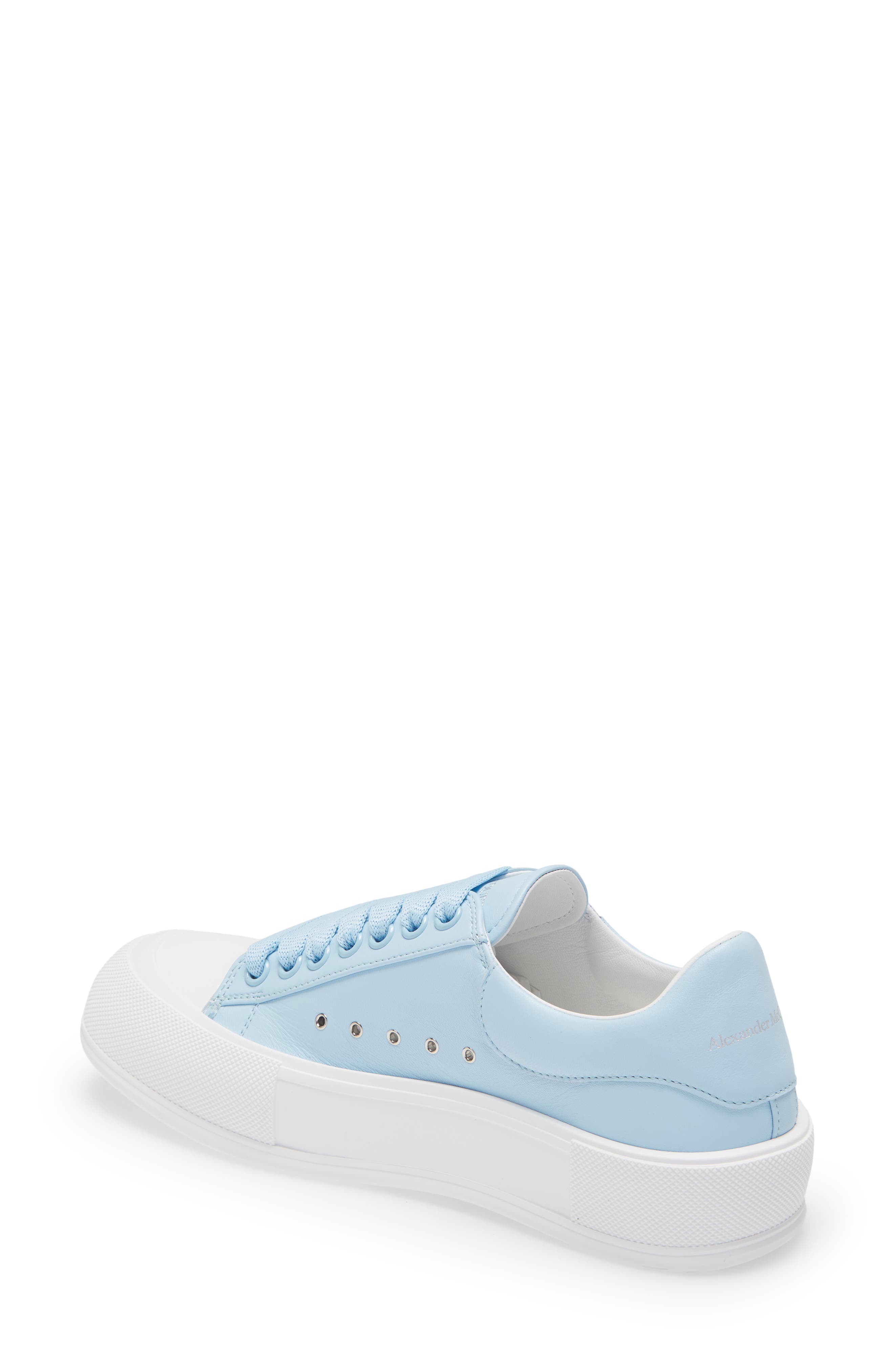 McQueen Deck Plimsoll Sneaker, Alternate, color, 