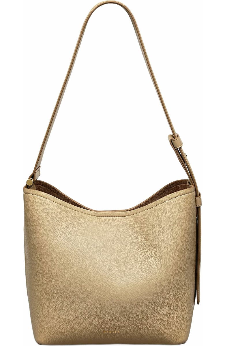 Radley Bathurst Mews Medium Ziptop Shoulder Bag, Main, color, Stone