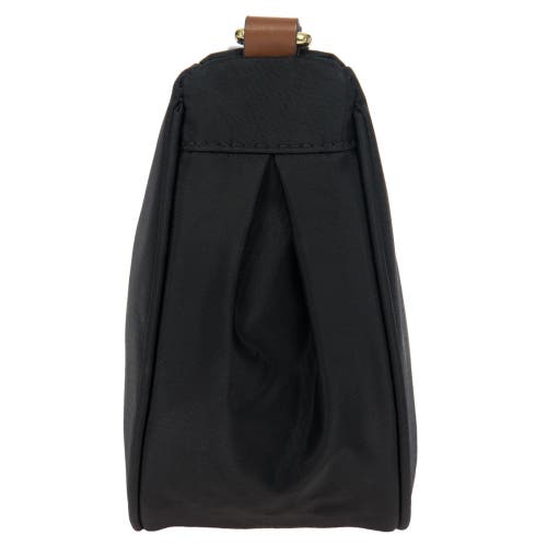 Bric's X-travel Mini Halfmoon Bag In Black